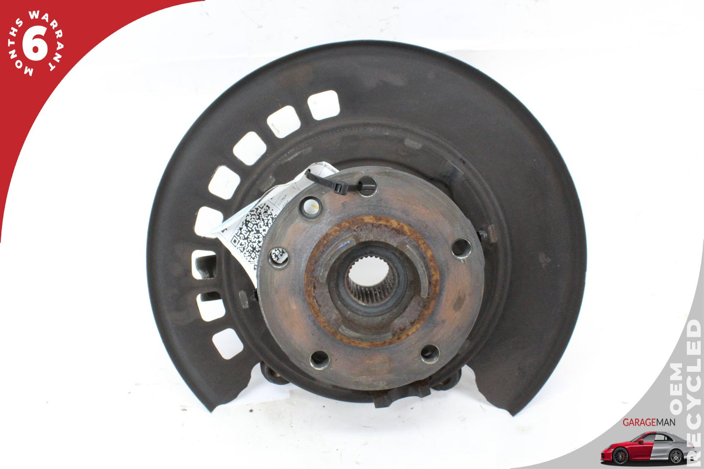 2007-2015 Audi Q7 Rear Left Side Spindle Knuckle Wheel Hub 7L8505435 OEM
