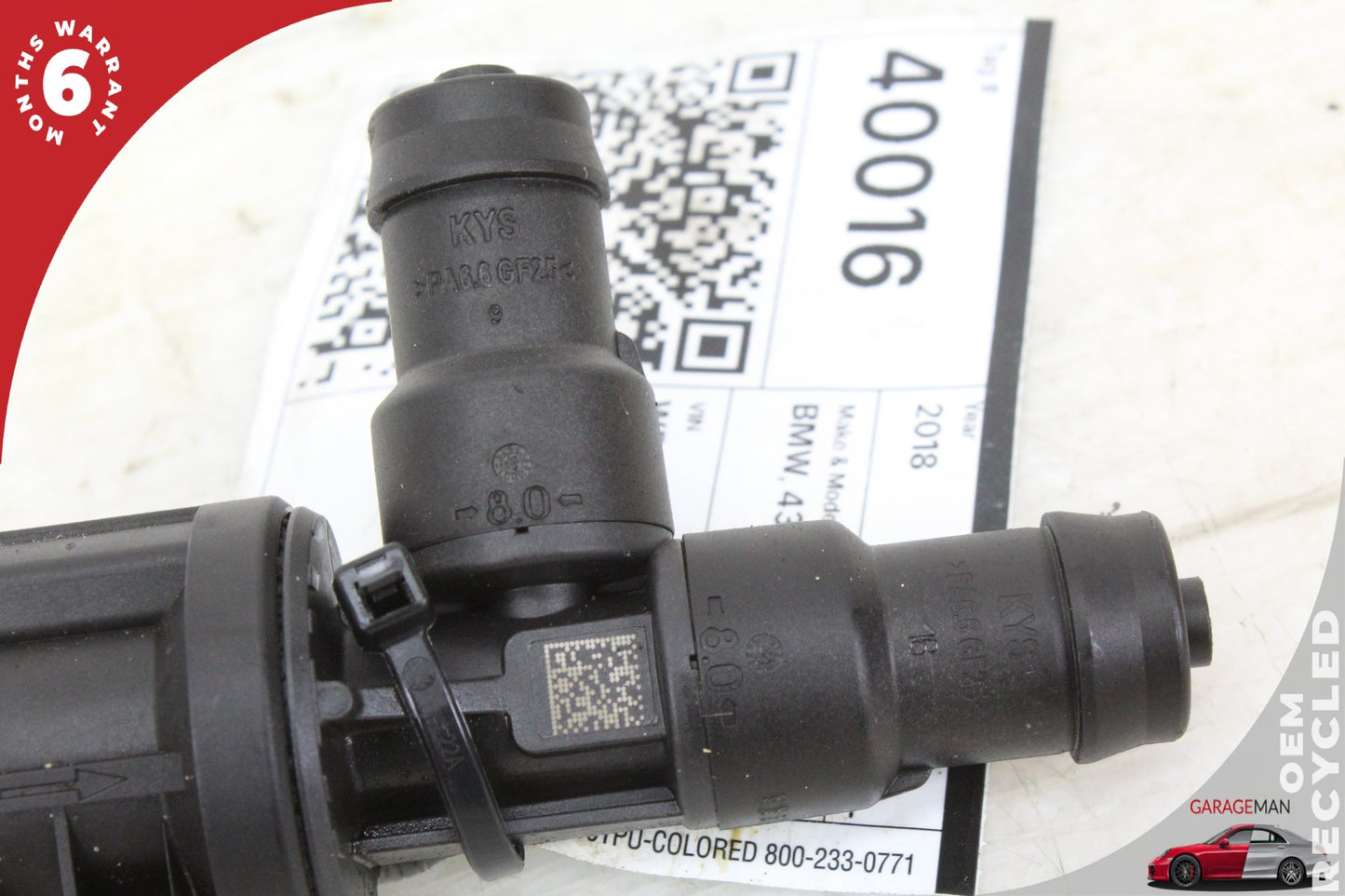 2017-2021 BMW 430i F36 Sedan Gasoline Tank Fuel Pump Flange 7643106 OEM