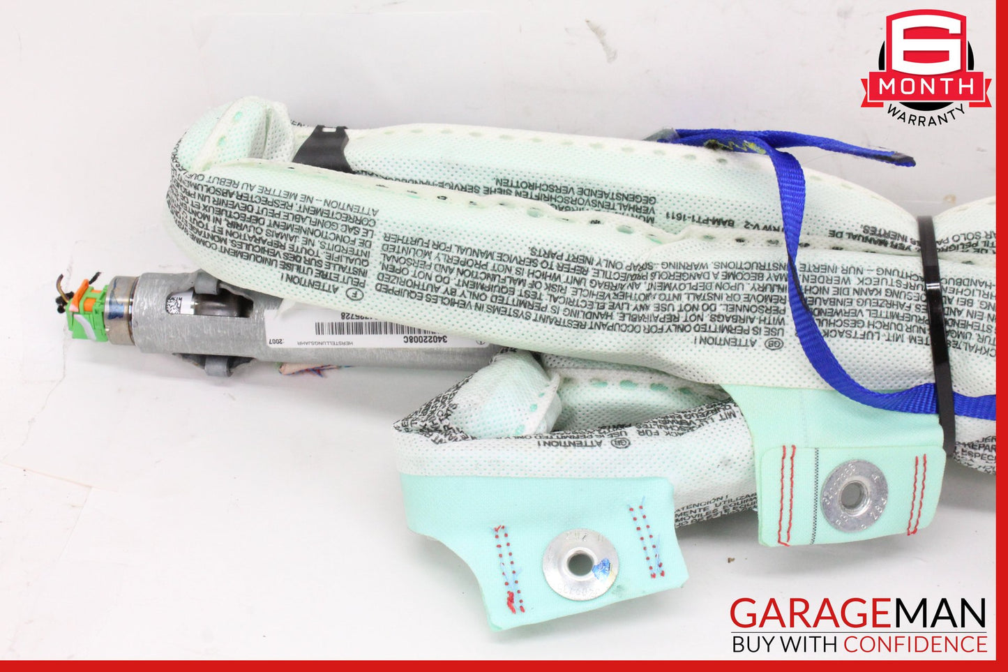 2008-2011 Mercedes W164 ML350 Right Side Roof Curtain Air Bag 1648601202 OEM