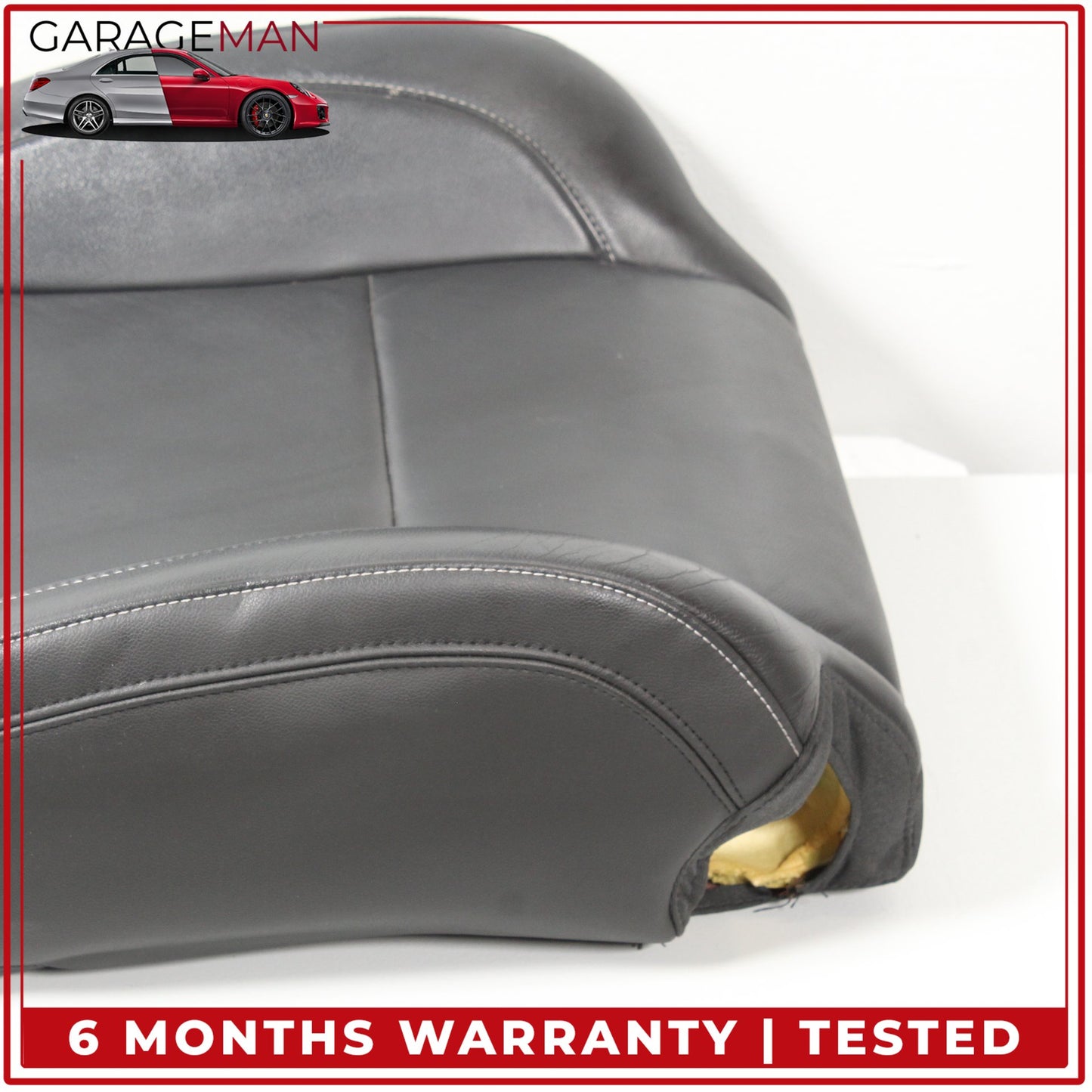 2014-2019 Chevrolet Silverado 1500 Front Right Side Upper Seat Cushion Black OEM