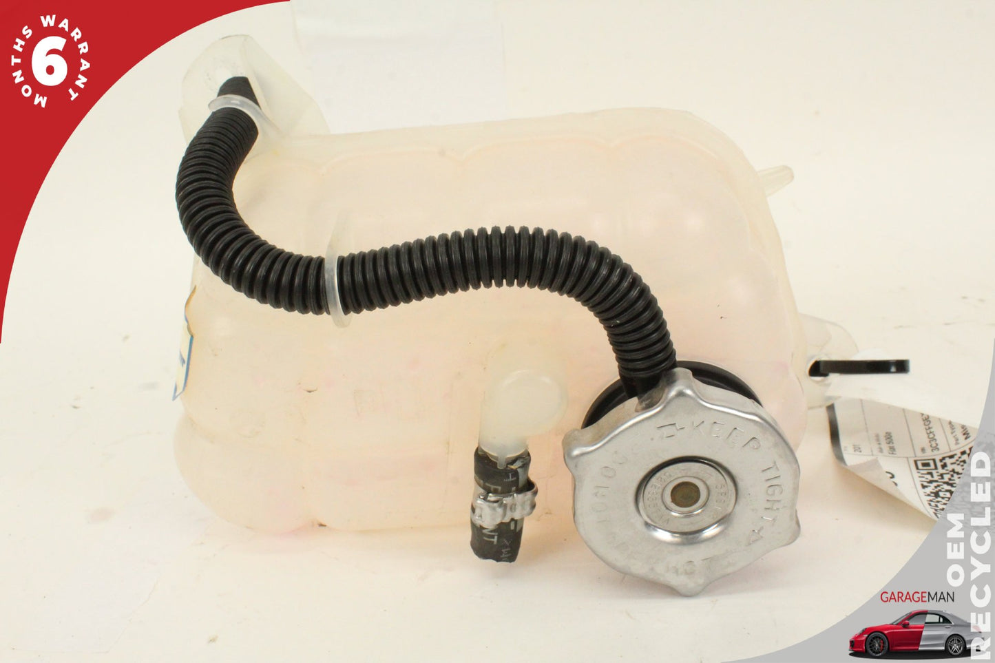 2012-2019 Fiat 500e Expansion Coolant Water Reservoir Tank 52126409AB OEM
