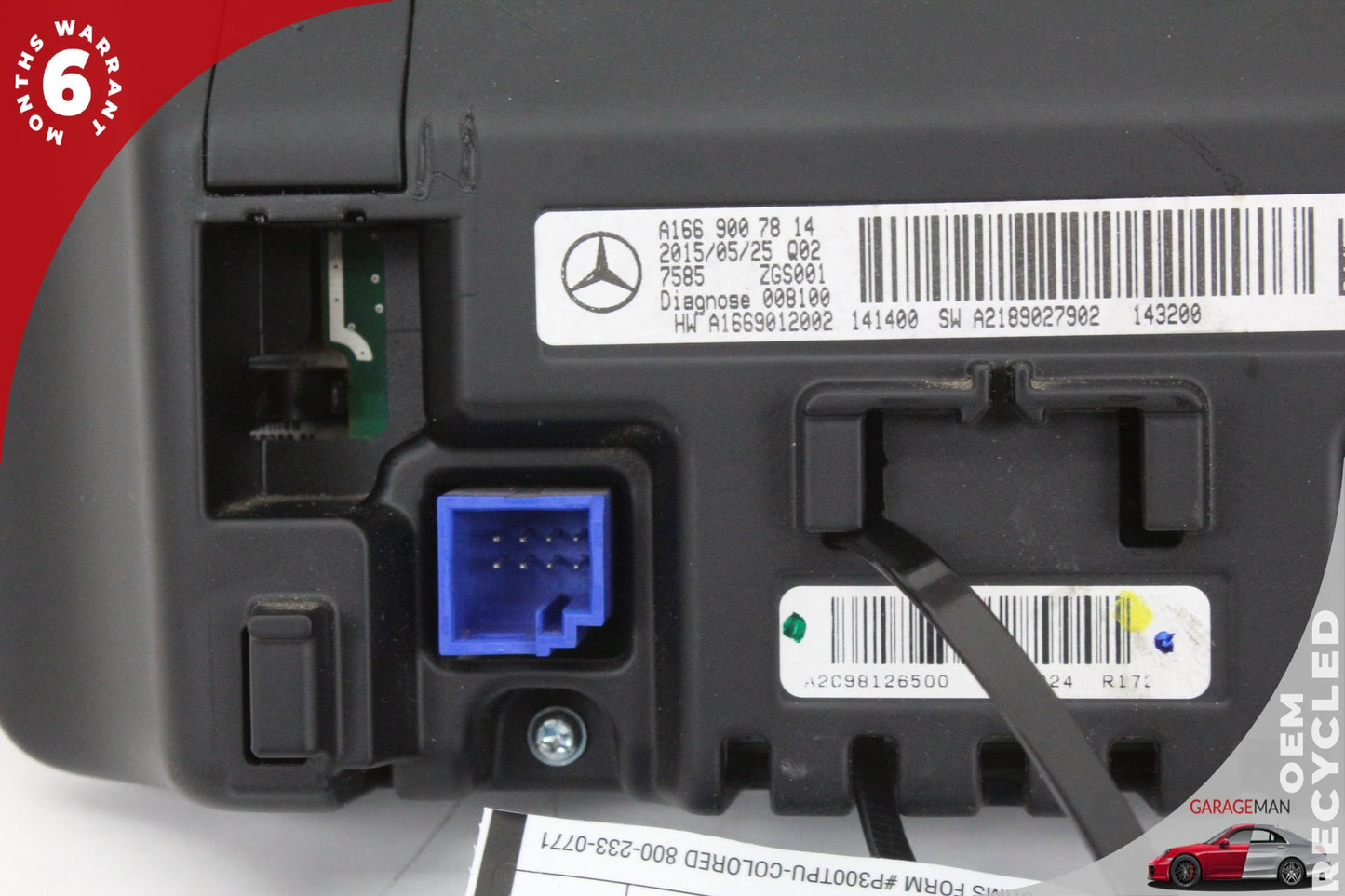 2015-2020 Mercedes W117 CLA45 AMG Dash Navigation Display Screen Monitor OEM