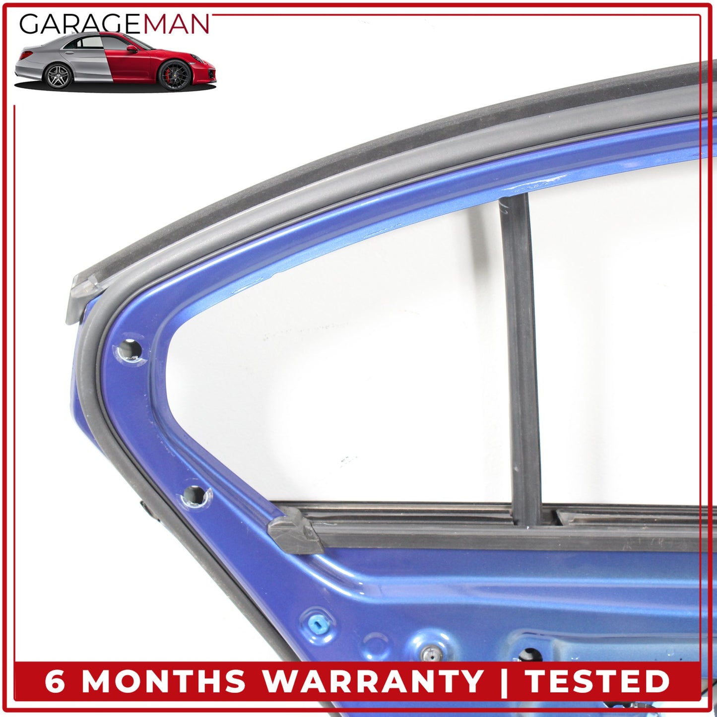 2019-2025 BMW M340i G20 Rear Left Driver Side Door Shell Blue 7482277 OEM