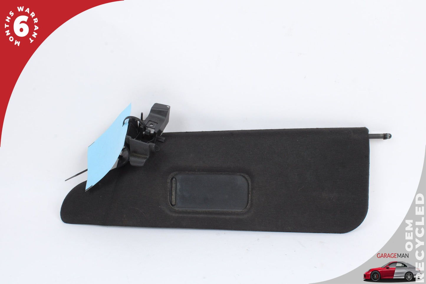 2002-2005 Ford Thunderbird Front Left Side Sun Visor Black 1W637604132ACW OEM