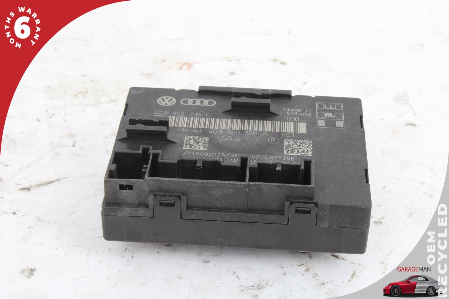 12-18 Audi A6 C7 Sedan Rear Right Door Control Module 4G8959795C Genuine
