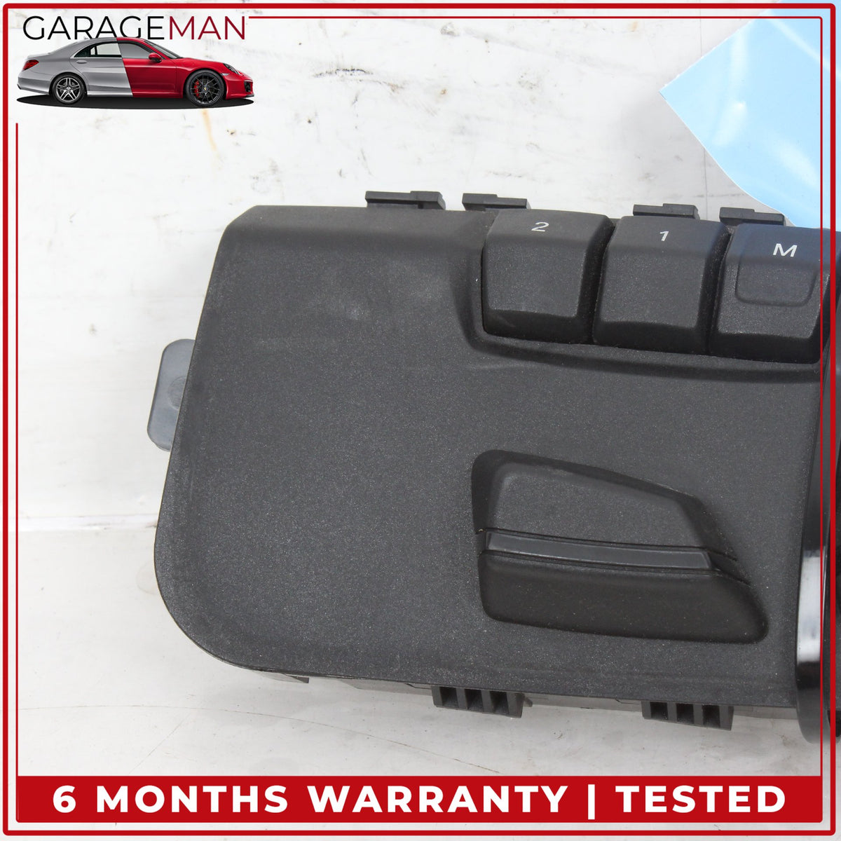 2012-2018 BMW 640i 650i M6 X5 Front Left Side Seat Adjustment Switch 9212911 OEM