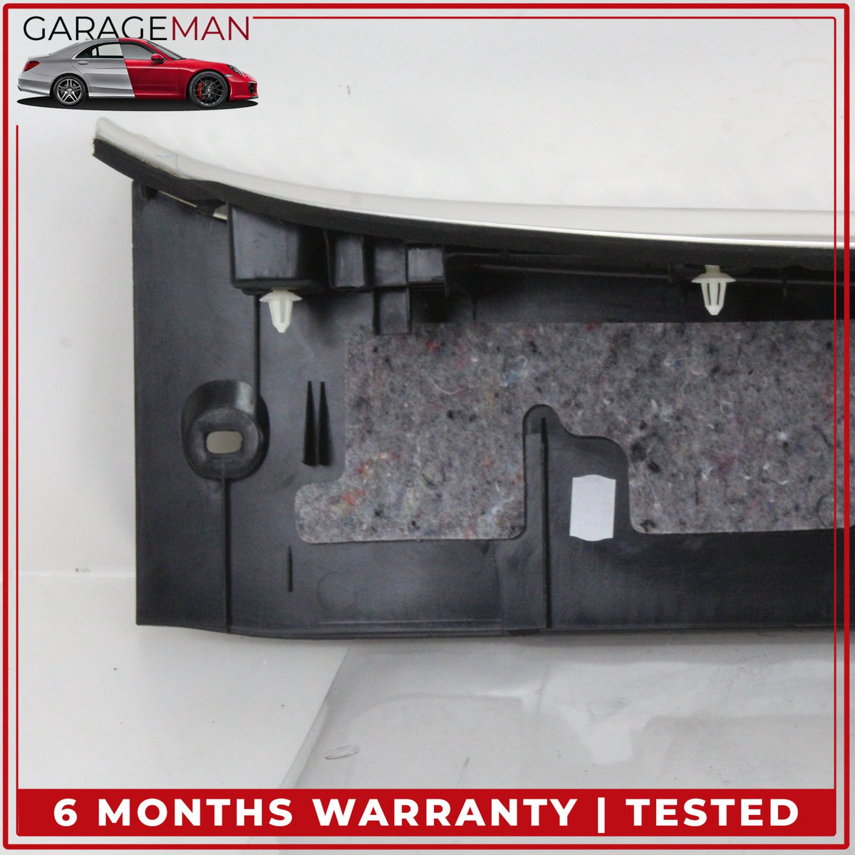 2014-2020 Mercedes W222 S550e S600 S450 Rear Trunk Latch Cover 2226902404 OEM