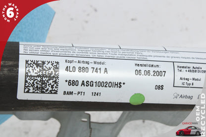 2007-2015 Audi Q7 Left Driver Side Upper Roof Curtain Airbag 4L0880741A OEM