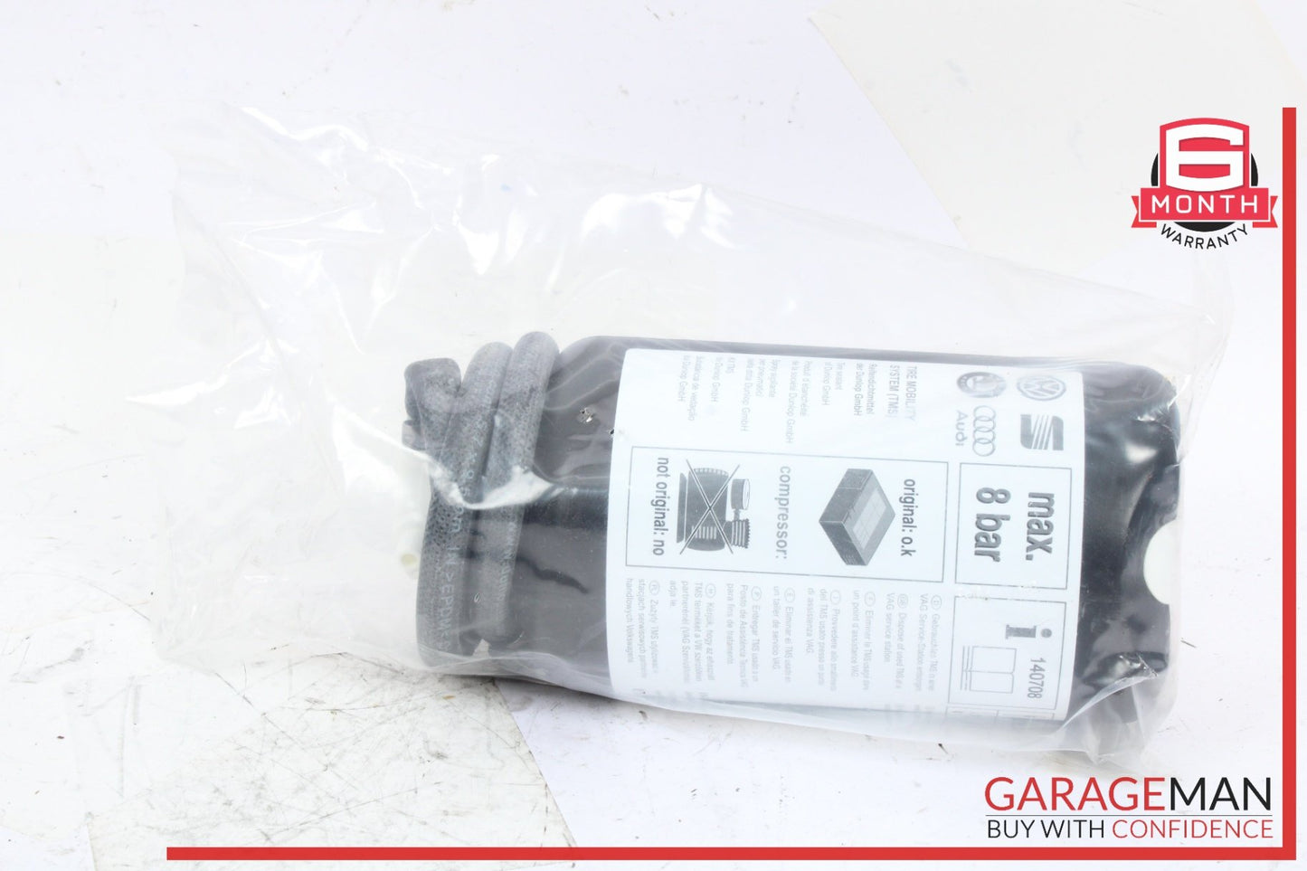 2008-2015 Audi TT 8J Convertible Tire Repair Reservoir Glue 8P0012619 OEM