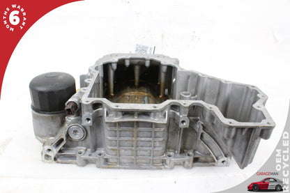 2011-2016 BMW 550i F10 4.4L Upper Engine Motor Oil Pan 7621070
