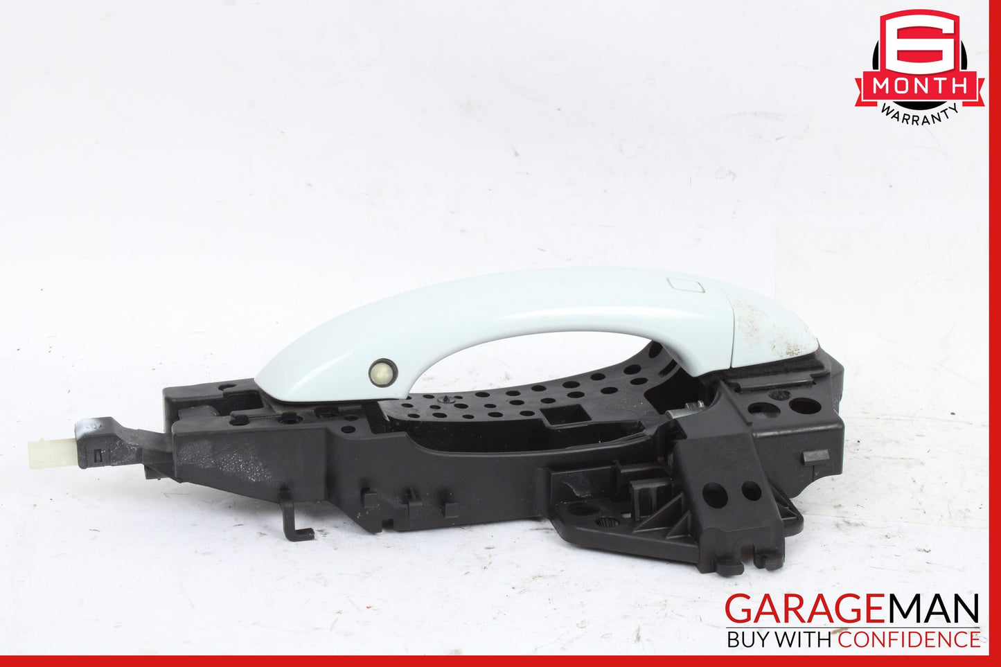 2012-2018 Audi S7 Rear Left Driver Side Exterior Door Handle White 4H0837885 OEM