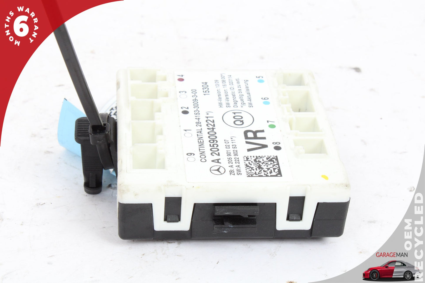 15-20 Mercedes-Benz C300 W205 Right Front Door Control Module 2059004221
