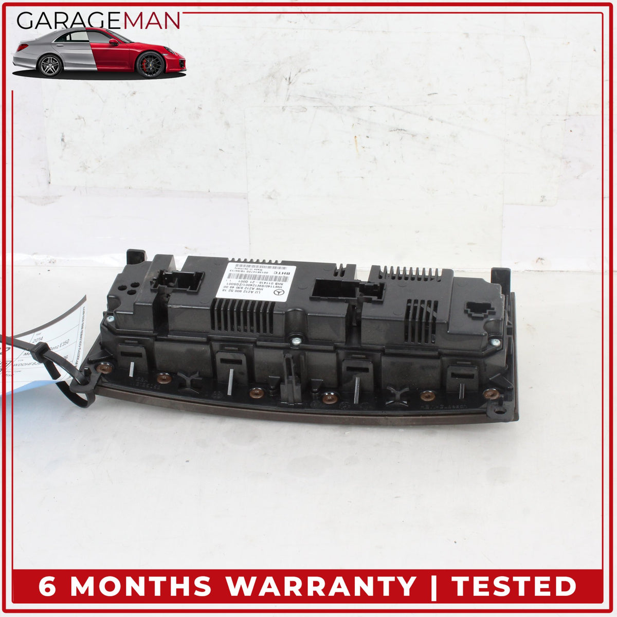 2014-2017 Mercedes W212 E350 Front A/C Heater Climate Control Switch Panel OEM