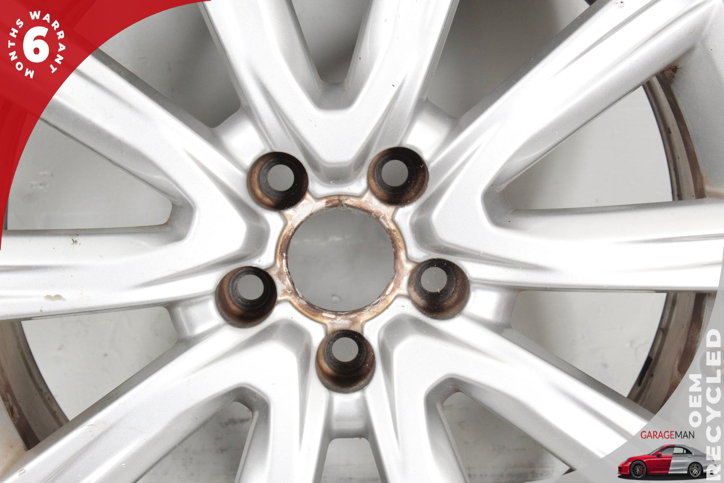 2012-2018 Audi A6 S6 Wheel Rim 10 Spoke 8.0JX18H2 ET39 4G0601025AD OEM