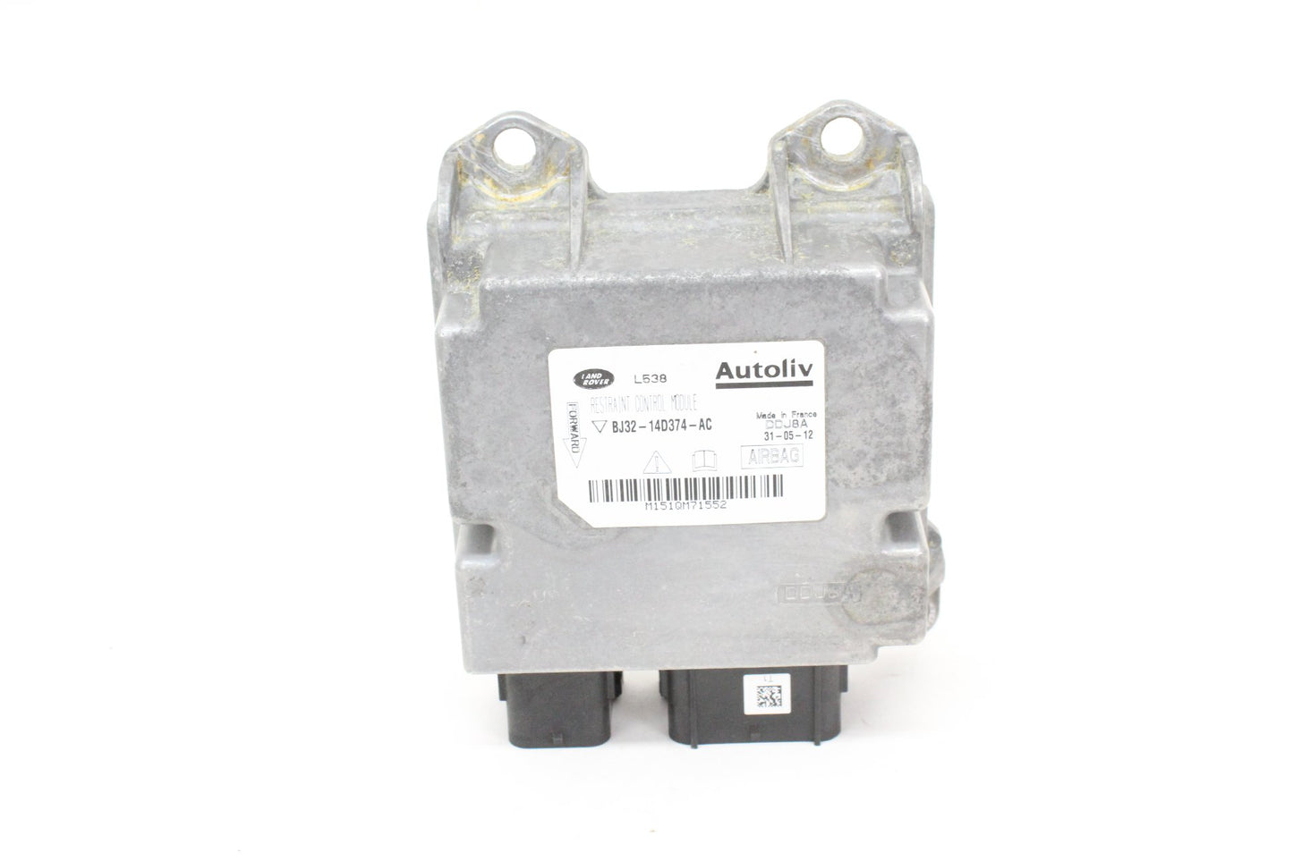 12-13 Range Rover Evoque Airbag Air Bag Sensor SRS Control Module BJ3214D374AC