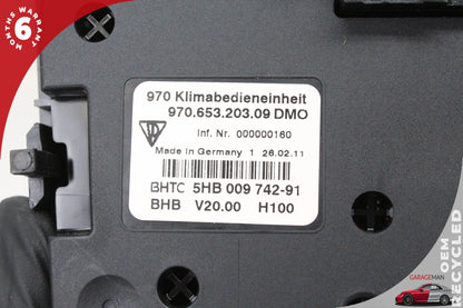 10-13 Porsche Panamera Console Multifunction Switch Control  97061347003 Genuine