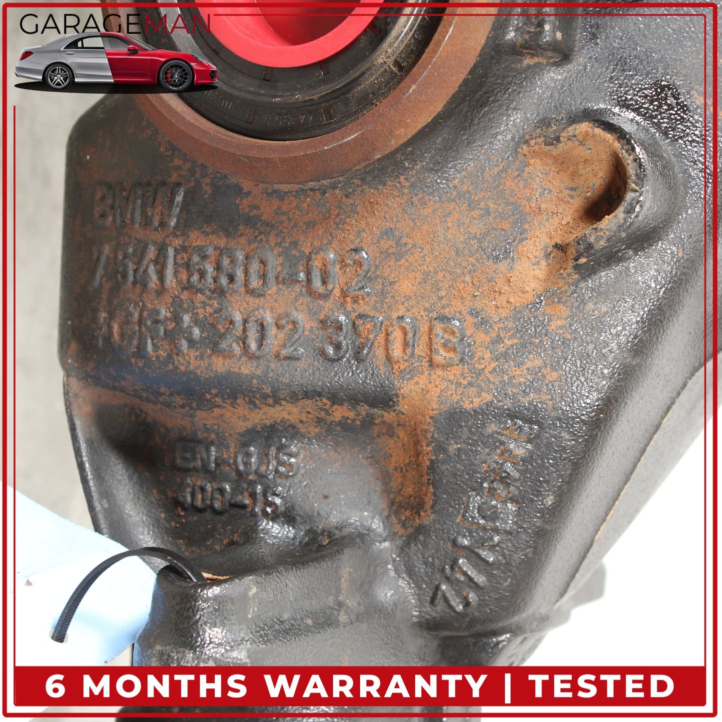 2014-2018 BMW 328d RWD 2.0L Rear Differential Axle Carrier 2.81 Assembly 7541580
