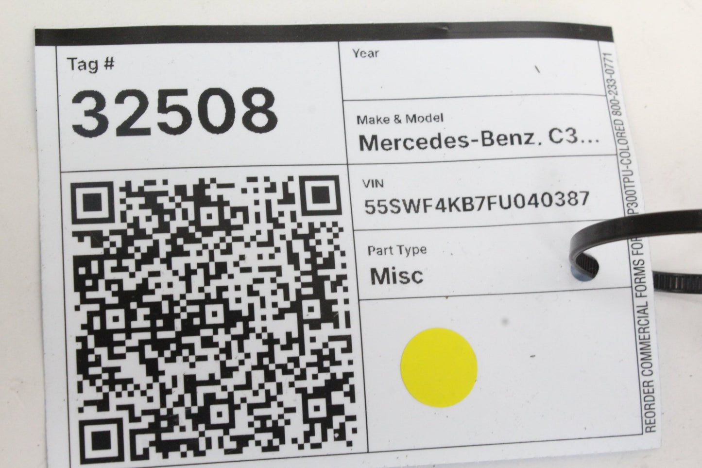 2015-2023 Mercedes-Benz C300 W205 Voltage Converter Control Module 2059053414