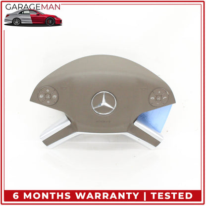 2009-2013 Mercedes W164 ML350 GL450 R350 Steering Wheel Airbag Air Bag Brown OEM