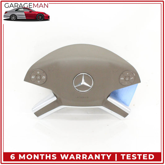 2009-2013 Mercedes W164 ML350 GL450 R350 Steering Wheel Airbag Air Bag Brown OEM