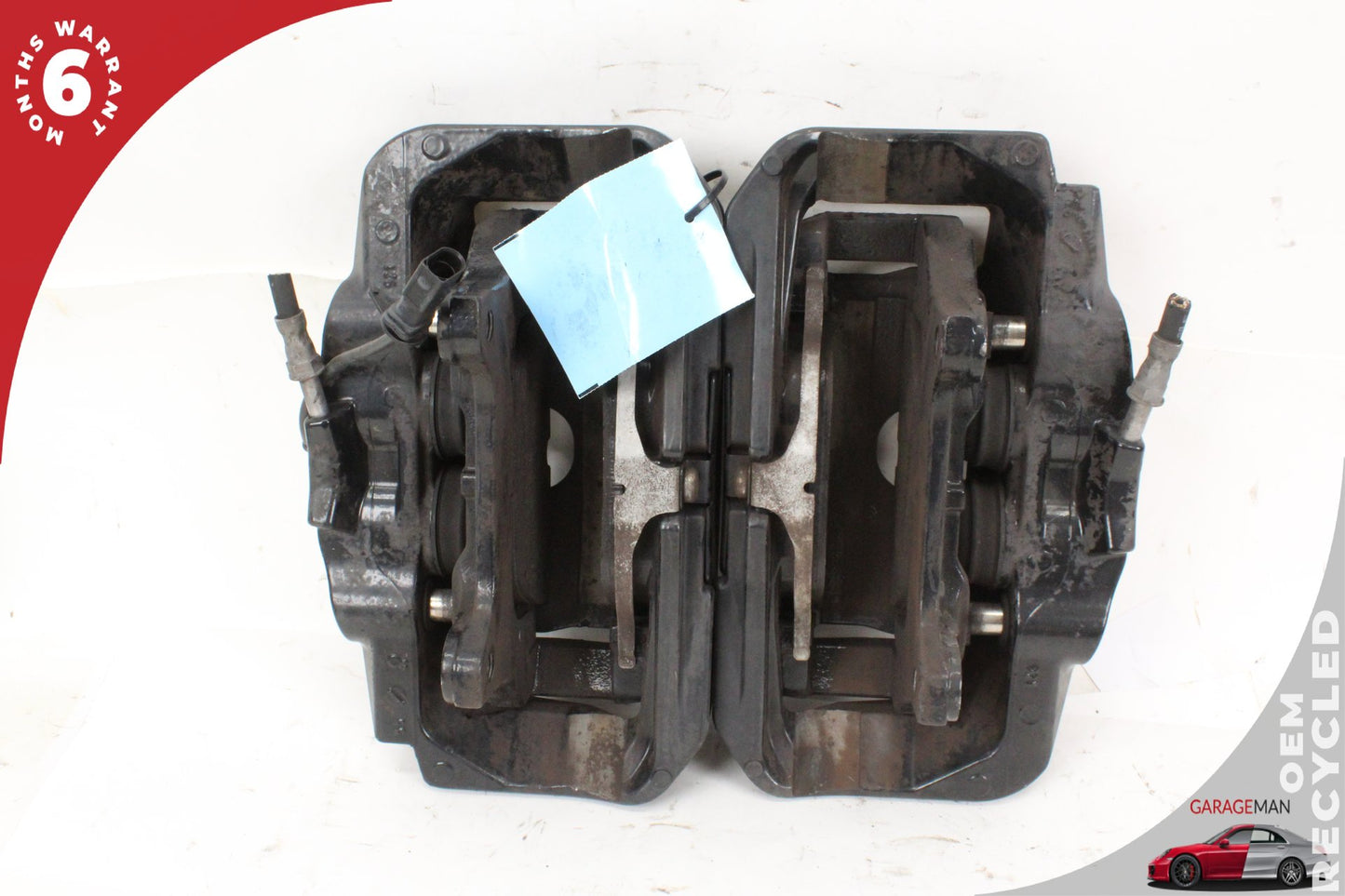 2013-2017 Audi SQ5 Q5 Front Left and Right Side Brake Caliper Set 8R05BG OEM