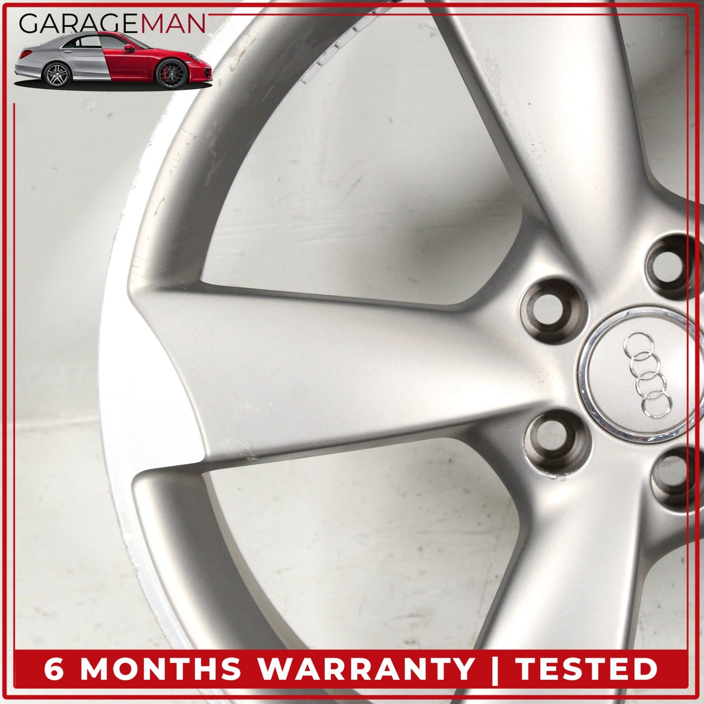 2012-2018 Audi A6 S6 Front or Rear Side 5 Spoke Wheel Rim 8.5JX20H2 ET45 OEM