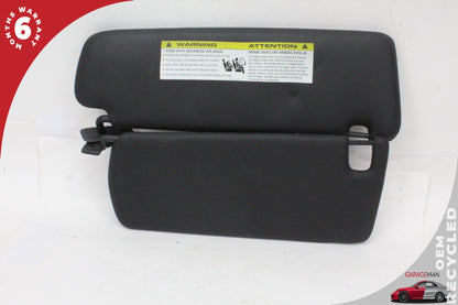 2011-2014 Porsche Cayenne 958 Front Left and Right Side Sun Visor Set Black OEM