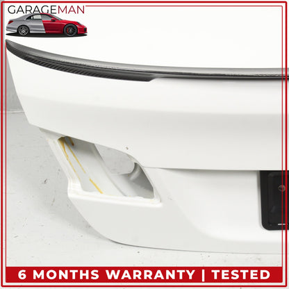 2011-2016 BMW 550i Rear Deck Trunk Lid Panel Alpine White 7240552 OEM