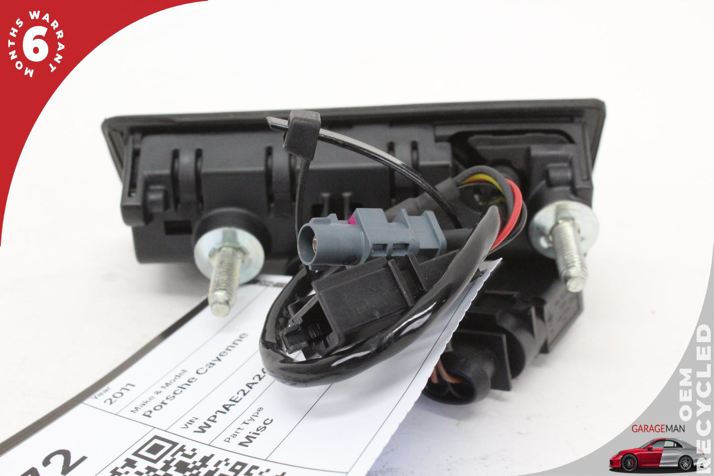 2011-2014 Porsche Cayenne 958 Rear Trunk Release Handle w/ Camera 7P5827566C OEM