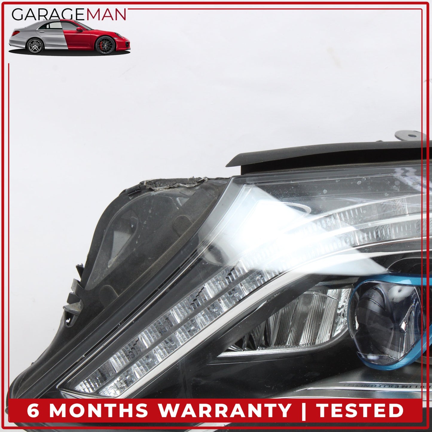 2015-2017 Mercedes W222 S550e Front Left Side LED Head Light Lamp 2229063304 OEM