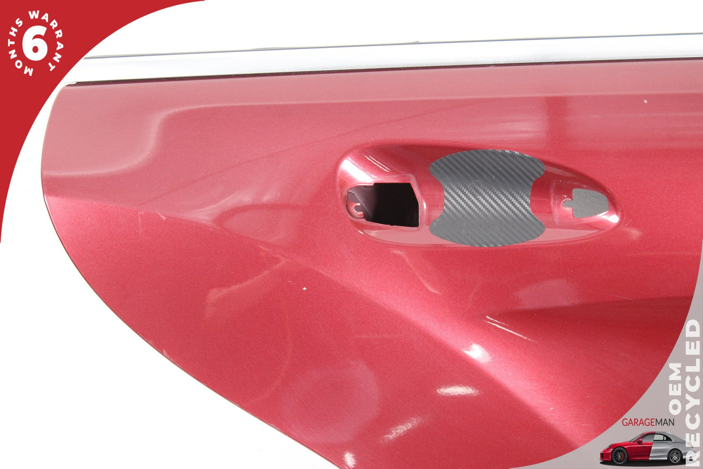 2012-2018 Mercedes W218 CLS550 Rear Right Passenger Side Door Shell Red OEM