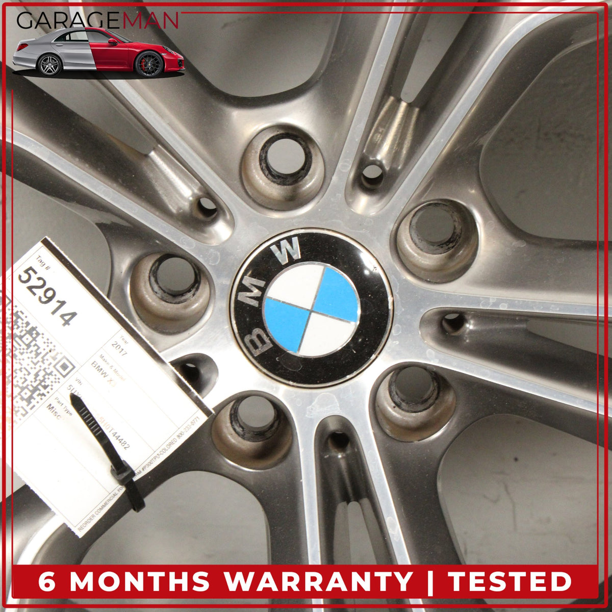 2011-2018 BMW X3 X4 F25 F26 Front or Rear Wheel Rim w/ Pirelli Tire 6862890 OEM