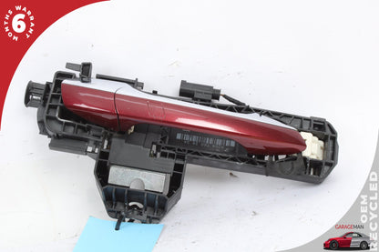 2012-2018 Mercedes W218 CLS550 Right Passenger Side Exterior Door Handle Red OEM