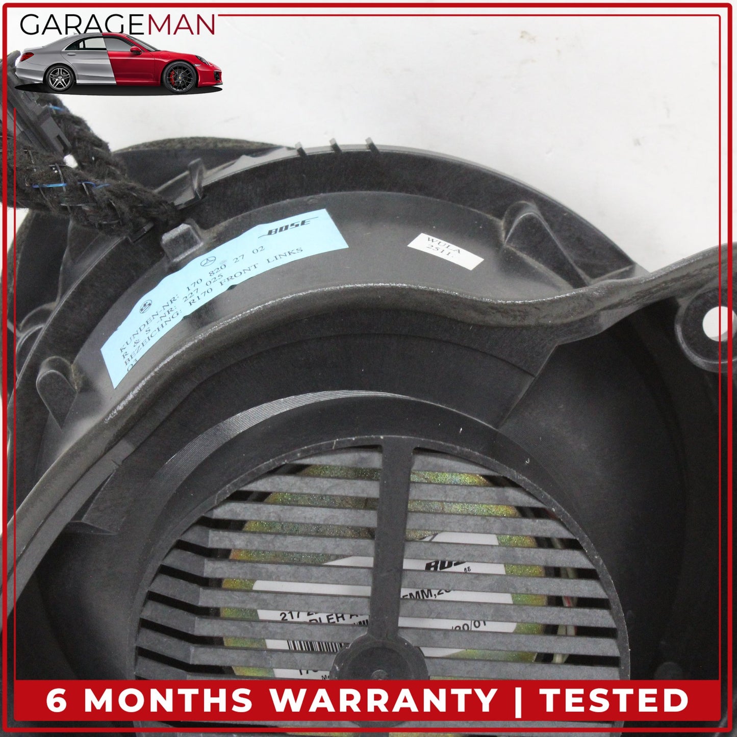 1997-2004 Mercedes-Benz SLK230 R170 Front Left/Right Door Audio Speaker 1708202802