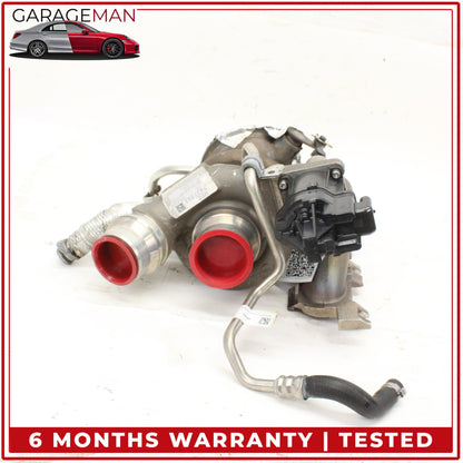 2016-2021 BMW 430i X3 X4 330e 2.0L Engine Turbocharger w/ Manifold 7637563 OEM