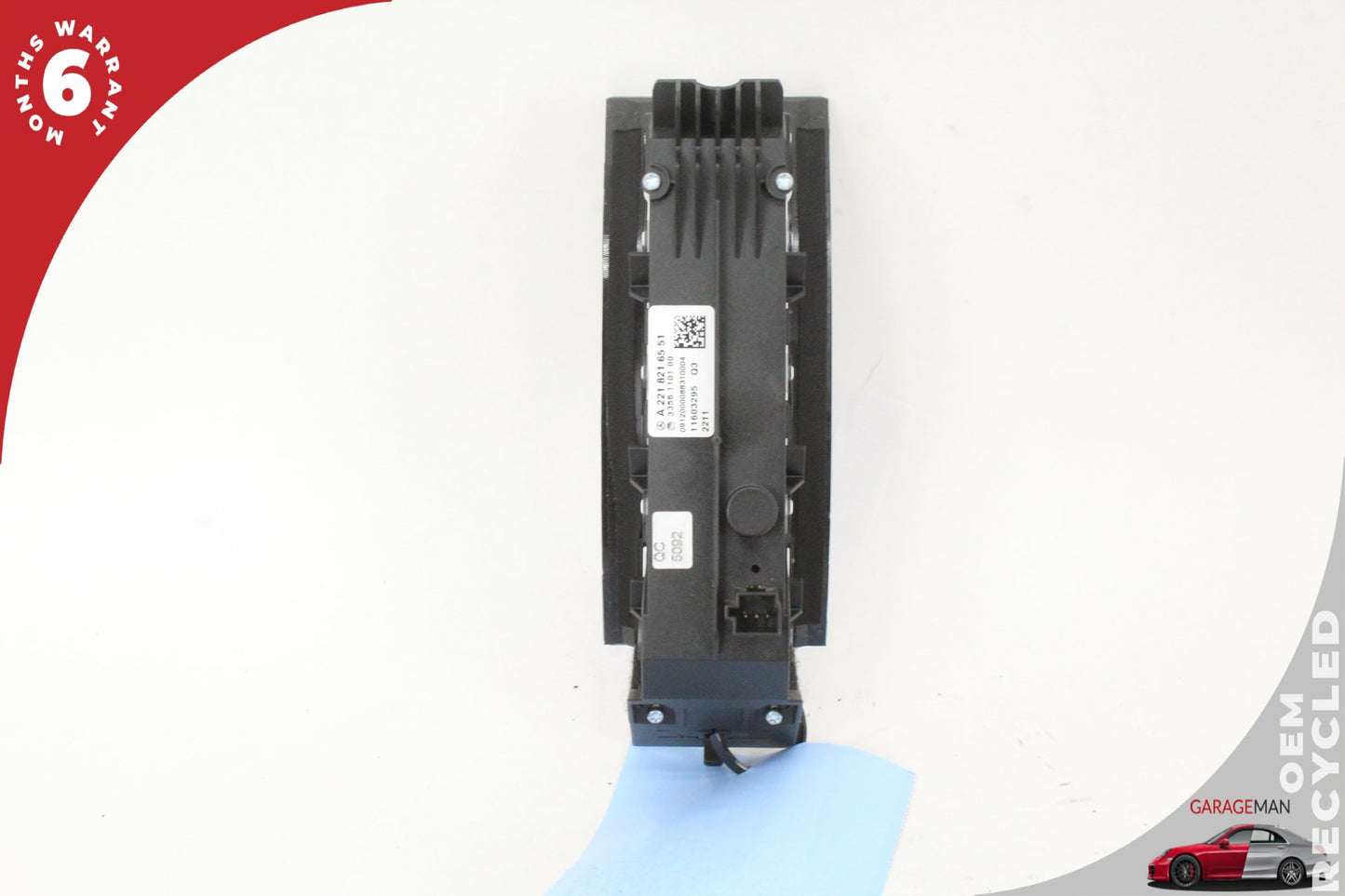 07-14 Mercedes-Benz S550 W221 Dash Control Switch Panel 2218216551 OEM