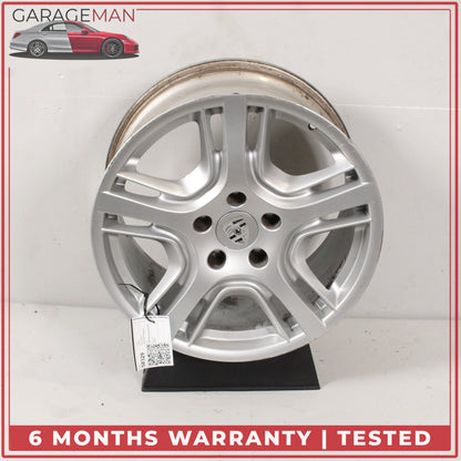 2010-2016 Porsche Panamera 970 10Jx19 ET61 Rear Wheel Rim Silver 97036216001 OEM