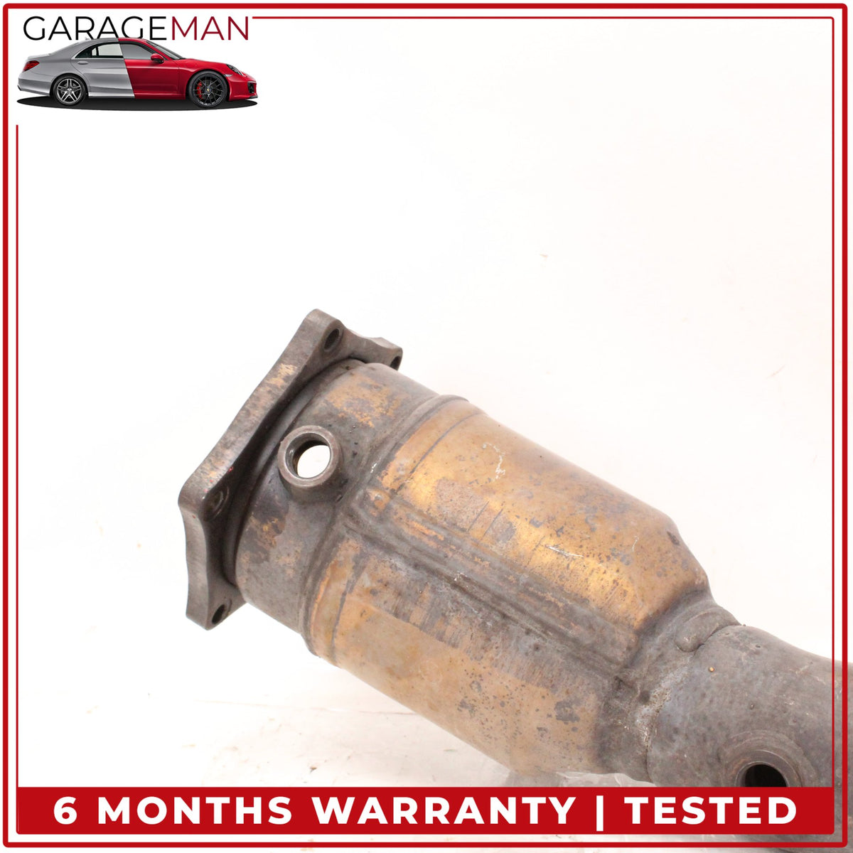 2003-2006 Porsche Cayenne 955 Turbo Front Engine Exhaust Downpipe Right Side OEM