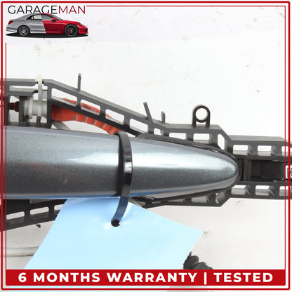 2014-2020 BMW 430i Gran Coupe Rear Left Side Exterior Door Handle Gray OEM