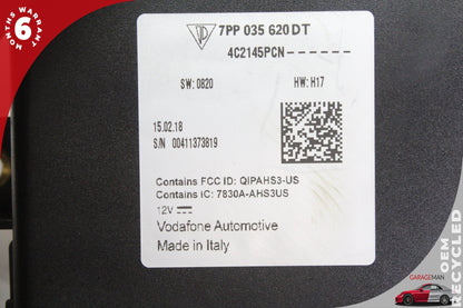 2014-2018 Porsche Macan 95B GPS Navigation Control Module Unit 7PP035620DT OEM