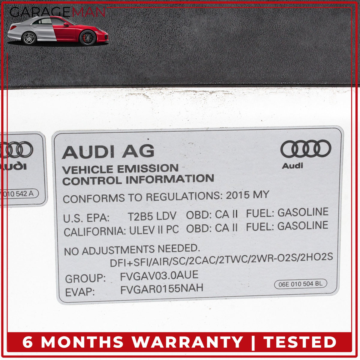 2015-2018 Audi A8 D4 Front Hood Bonnet Panel White 4H0823029H OEM