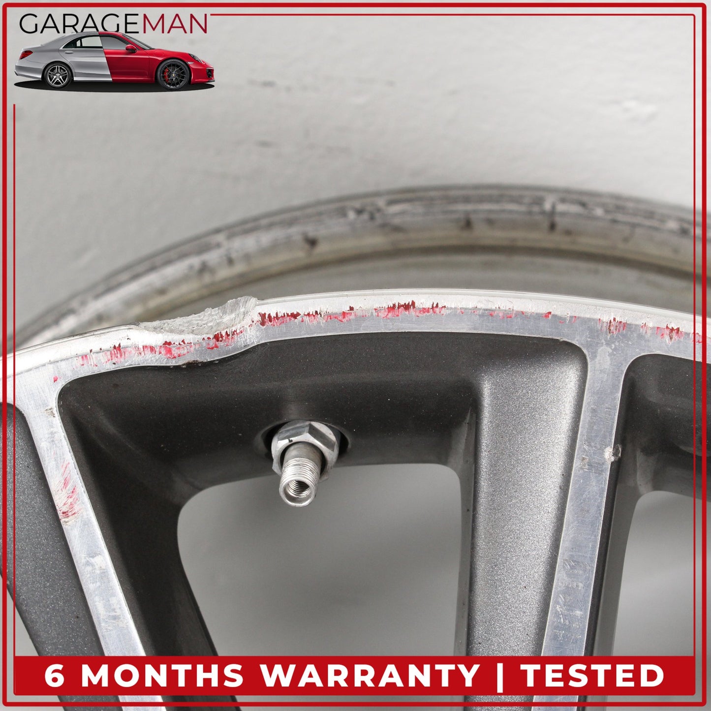 2015-2023 Mercedes W205 C300 Rear Side Wheel Rim 8.5JX19 H2 ET52 2054011400 OEM
