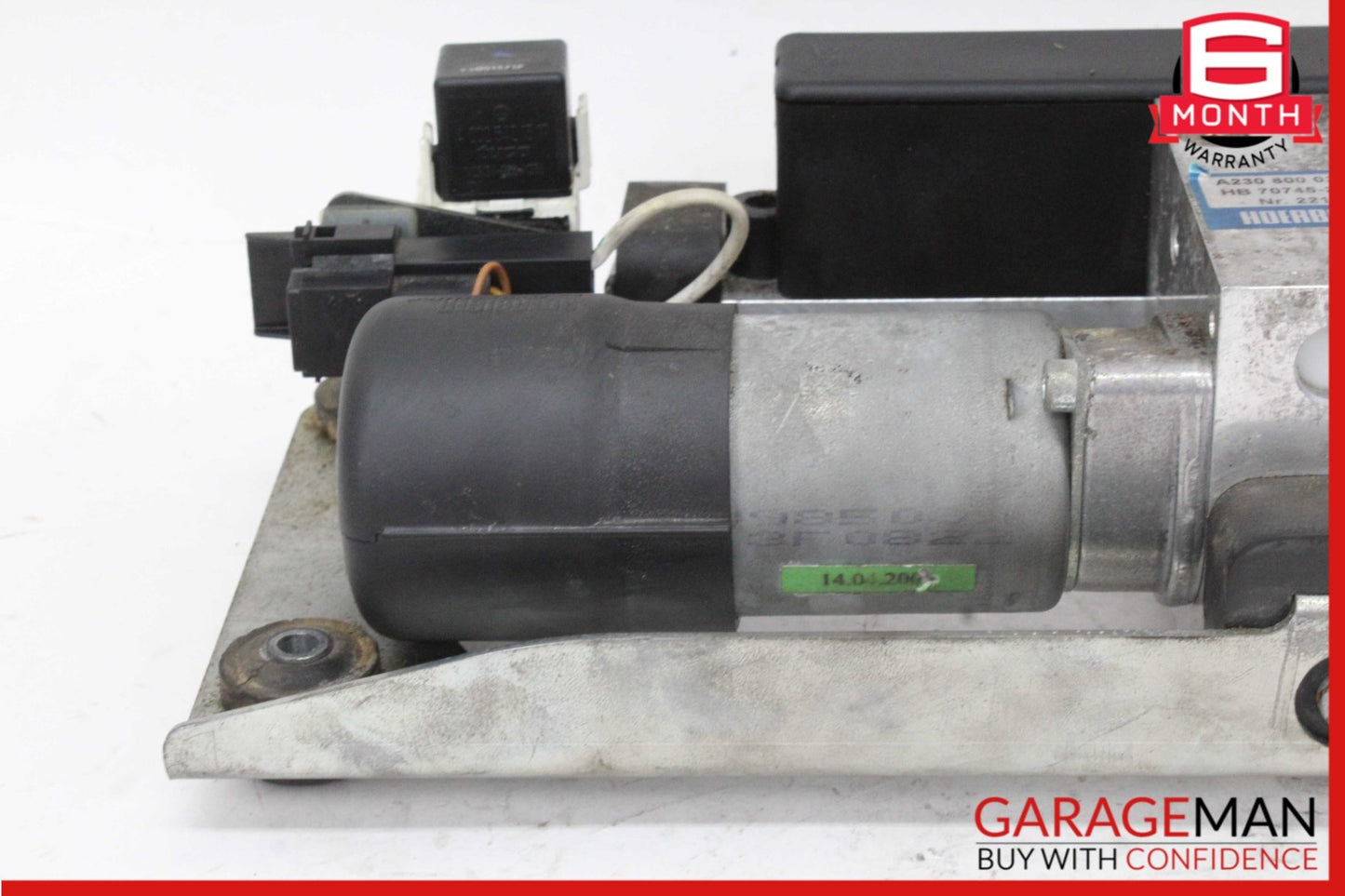 03-08 Mercedes SL500 R230 Convertible Top Hydraulic Pump Motor 2308000348