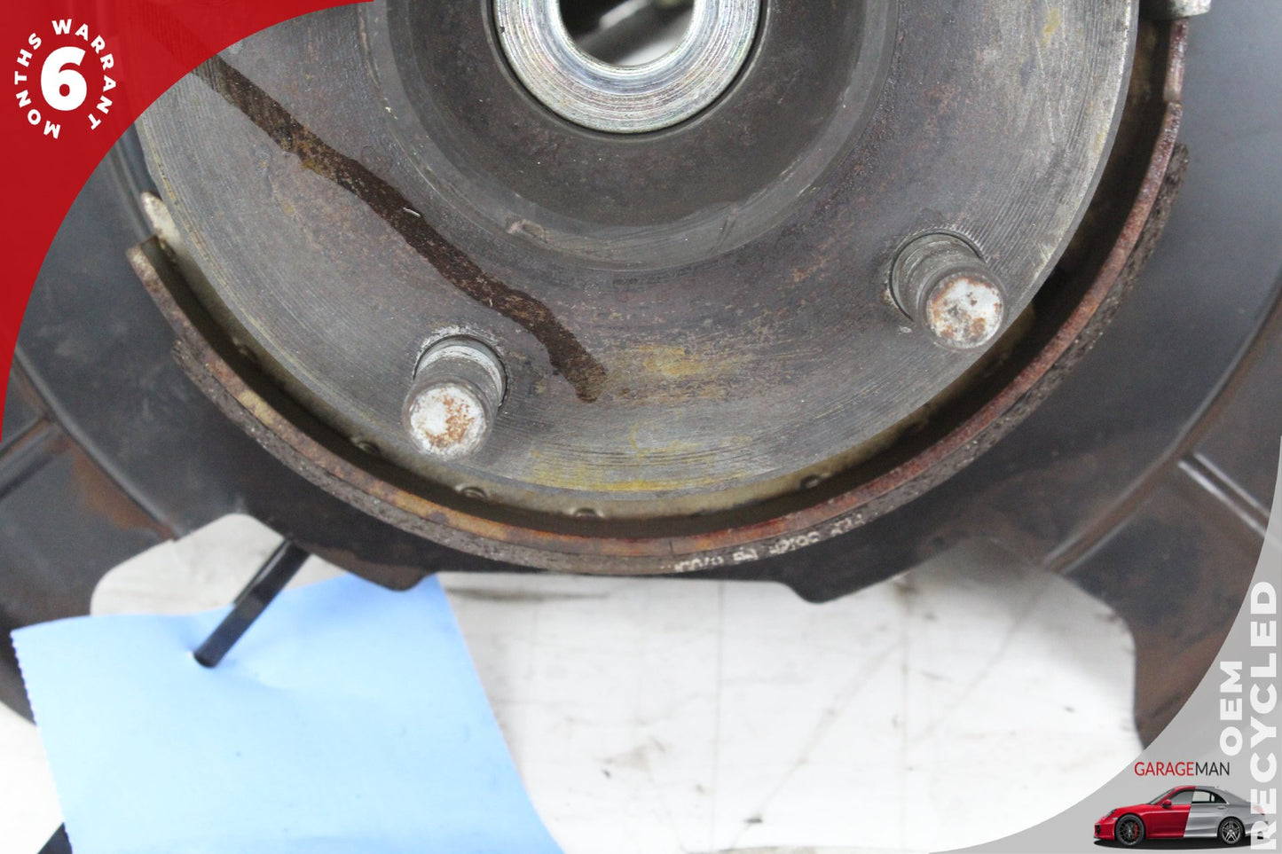 1997-2006 Jaguar XK8 X100 Rear Left Spindle Knuckle Wheel Hub MJA3291AA OEM