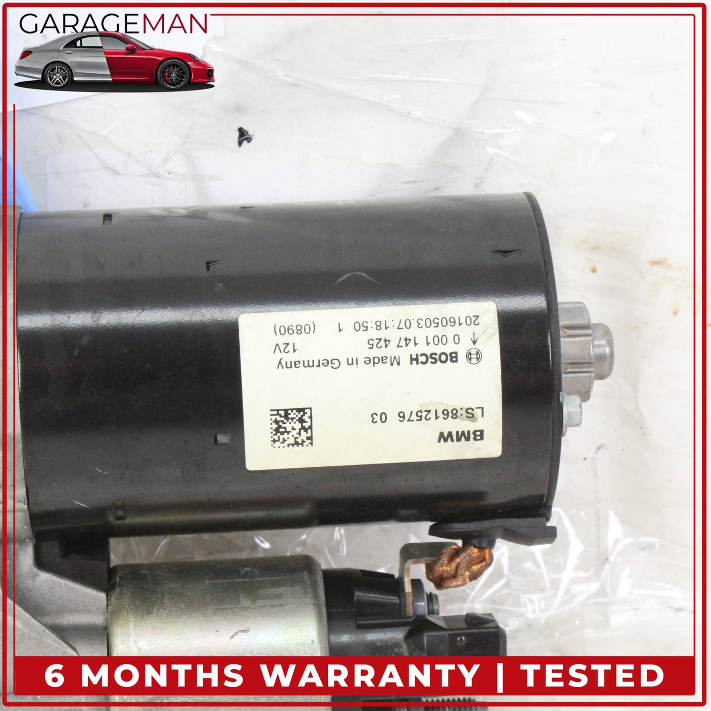 2012-2018 BMW X3 328i 320i 2.0L Engine Starter Motor Denso 8612576 OEM