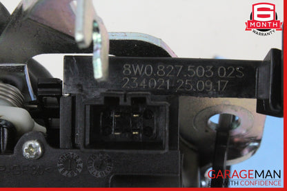 2017-2024 Audi A4 Sedan Trunk Lid Latch Lock Actuator 8W0827503 Genuine