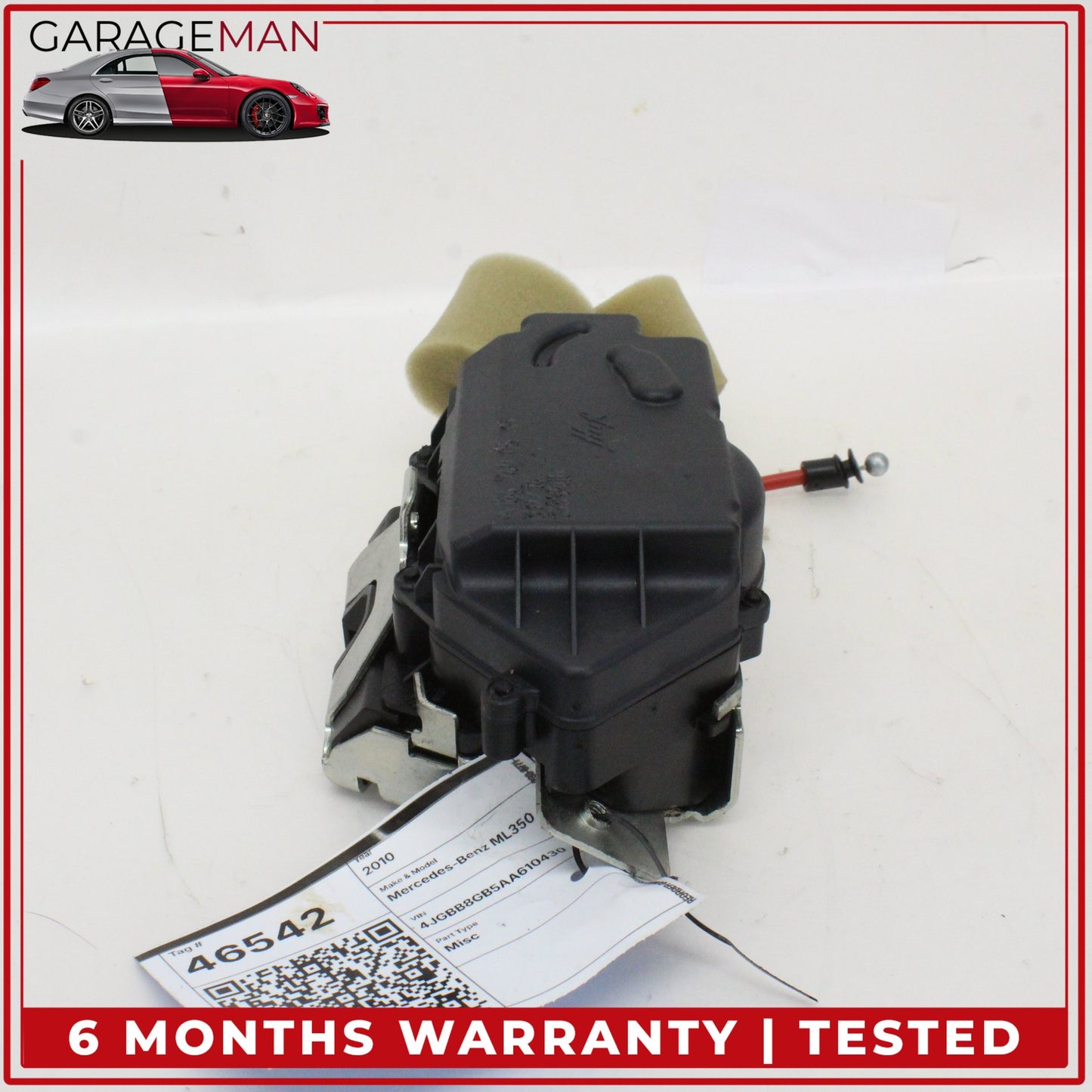 2006-2013 Mercedes W164 ML350 Rear Trunk Lid Latch Lock Actuator 1647400635 OEM