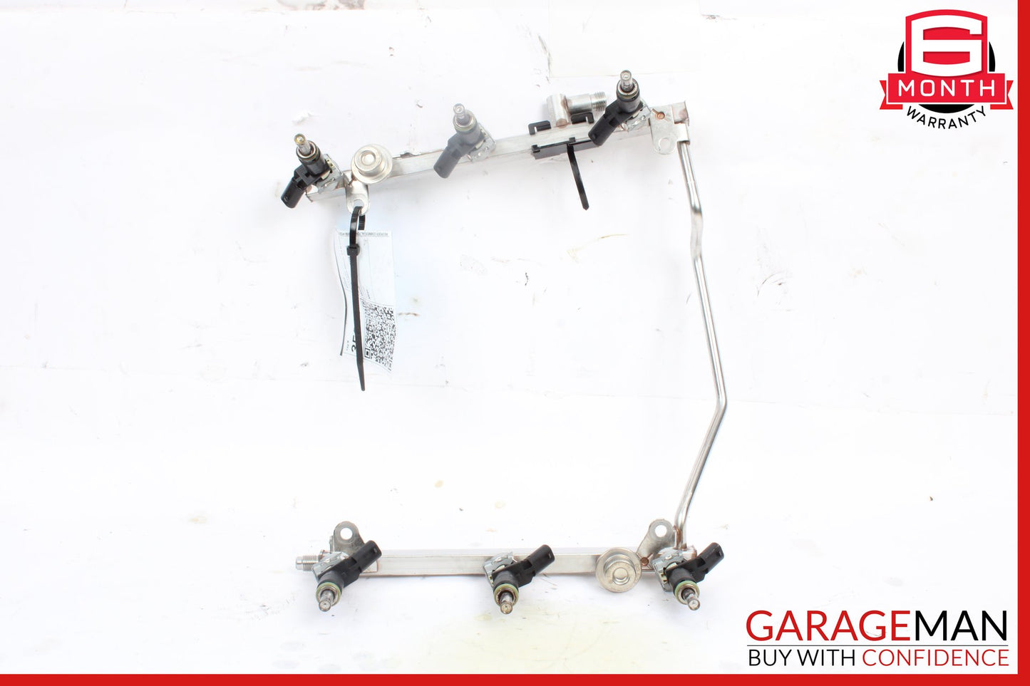 2006-2011 Mercedes W209 CLK350 Fuel Injector Rail w/ Injectors 2720700995 OEM
