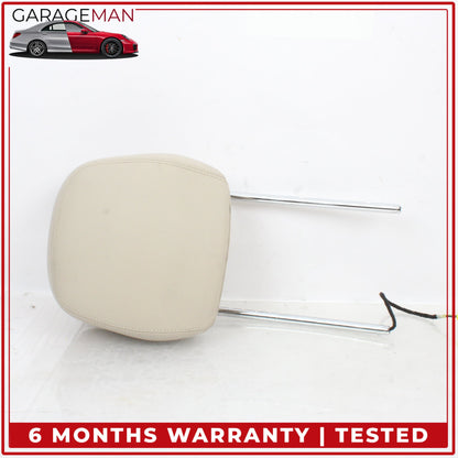 2010-2017 Mercedes C207 E400 Coupe Front Left and Right Seat Headrest Beige OEM