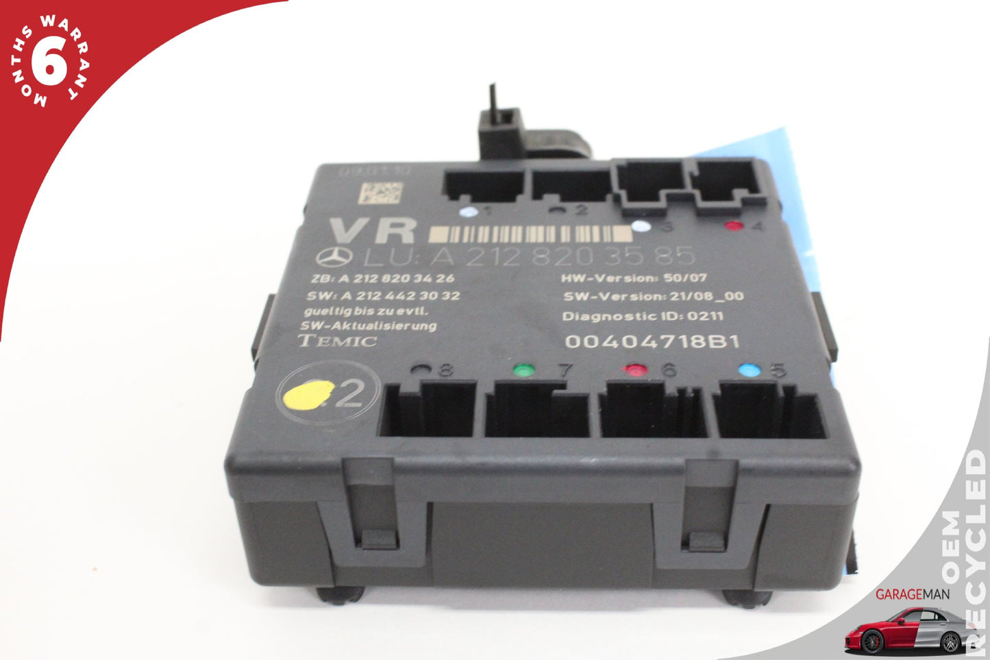 2008-2018 Mercedes W204 C300 Front Side Door Control Module Unit 2128203585 OEM